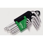 Набор Г-обр. ключей TORX T10-T50  9ед.  Toptul GAAL0913